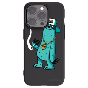 Picasee silikonový černý obal pro Apple iPhone 15 Pro - Earth - Je mi fajn