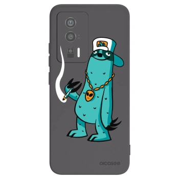 Picasee silikonový černý obal pro Xiaomi Poco F5 Pro 5G - Earth - Je mi fajn