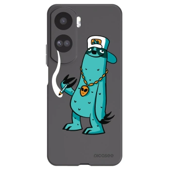 Picasee silikonový černý obal pro Honor 90 Lite 5G - Earth - Je mi fajn