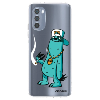 Picasee silikonový průhledný obal pro Motorola Moto G62 - Earth - Je mi fajn