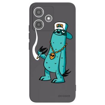 Picasee silikonový černý obal pro Xiaomi Redmi 12 5G - Earth - Je mi fajn