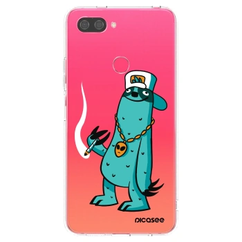 Picasee silikonový průhledný obal pro Xiaomi Mi 8 Lite - Earth - Je mi fajn