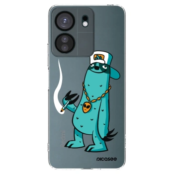 Picasee silikonový průhledný obal pro Xiaomi Redmi 13C 4G - Earth - Je mi fajn