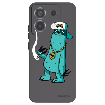 Picasee silikonový černý obal pro Xiaomi Poco X6 - Earth - Je mi fajn