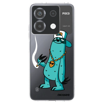 Picasee silikonový průhledný obal pro Xiaomi Poco X6 - Earth - Je mi fajn