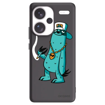 Picasee silikonový černý obal pro Xiaomi Redmi Note 13 Pro+ 5G - Earth - Je mi fajn