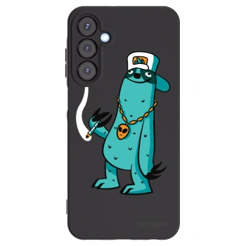 Picasee silikonový černý obal pro Samsung Galaxy A25 A256B 5G - Earth - Je mi fajn