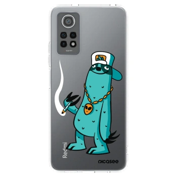 Picasee silikonový průhledný obal pro Xiaomi Redmi Note 12 Pro 4G - Earth - Je mi fajn