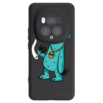 Picasee silikonový černý obal pro Honor Magic6 Pro - Earth - Je mi fajn