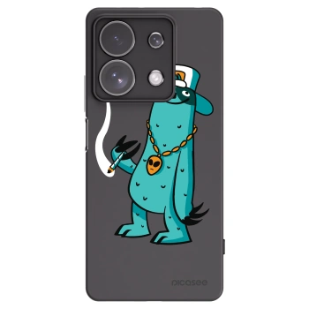 Picasee silikonový černý obal pro Xiaomi Redmi Note 13 Pro 4G - Earth - Je mi fajn
