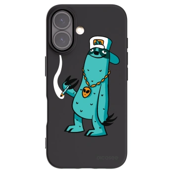 Picasee silikonový černý obal pro Apple iPhone 16 - Earth - Je mi fajn
