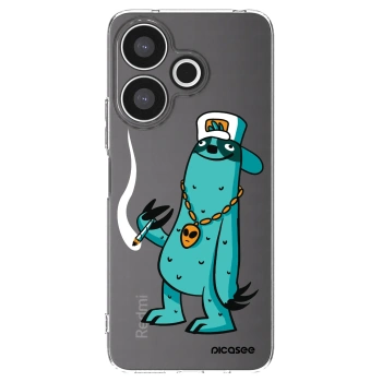 Picasee silikonový průhledný obal pro Xiaomi Redmi 13 4G - Earth - Je mi fajn