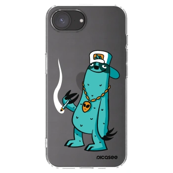 Picasee silikonový průhledný obal pro Apple iPhone 16e - Earth - Je mi fajn