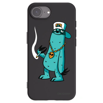 Picasee silikonový černý obal pro Apple iPhone 16e - Earth - Je mi fajn