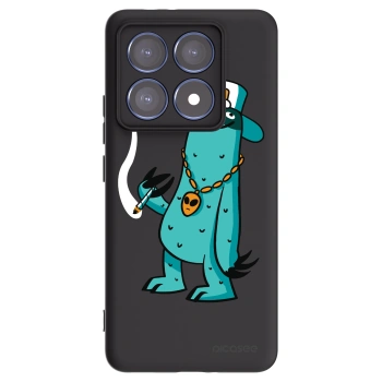 Picasee silikonový černý obal pro Xiaomi 14T Pro - Earth - Je mi fajn