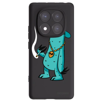Picasee silikonový černý obal pro Xiaomi Redmi Note 14 Pro 5G - Earth - Je mi fajn