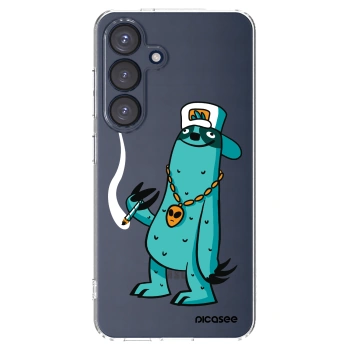 Picasee silikonový průhledný obal pro Samsung Galaxy S25 5G - Earth - Je mi fajn
