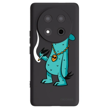 Picasee silikonový černý obal pro Honor Magic7 Lite 5G - Earth - Je mi fajn