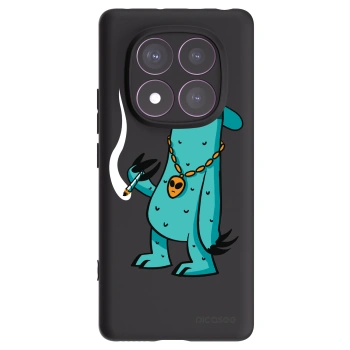 Picasee silikonový černý obal pro Xiaomi Redmi Note 14 Pro 4G - Earth - Je mi fajn
