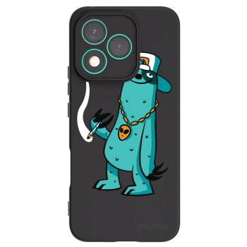 Picasee silikonový černý obal pro Honor 400 Lite 5G - Earth - Je mi fajn