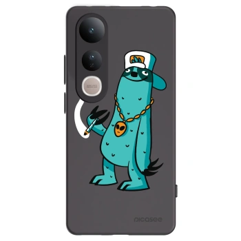 Picasee silikonový černý obal pro Vivo V50 Lite 5G - Earth - Je mi fajn