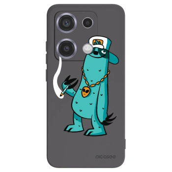 Picasee silikonový černý obal pro Xiaomi Redmi Note 14S - Earth - Je mi fajn