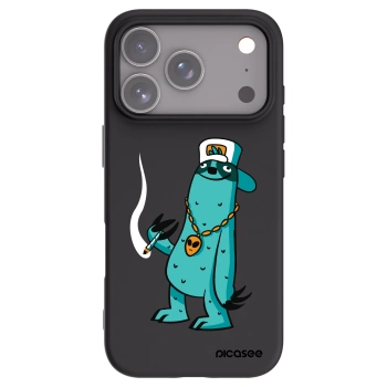 Picasee silikonový černý obal pro Apple iPhone 17 Pro - Earth - Je mi fajn