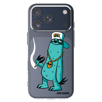 Picasee silikonový průhledný obal pro Apple iPhone 17 Pro - Earth - Je mi fajn