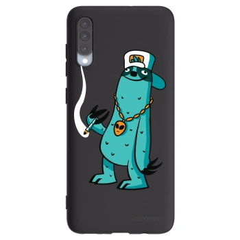Picasee silikonový černý obal pro Samsung Galaxy A70 A705F - Earth - Je mi fajn