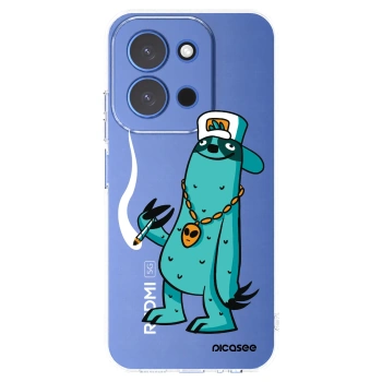 Picasee silikonový průhledný obal pro Xiaomi Redmi 15C 4G - Earth - Je mi fajn