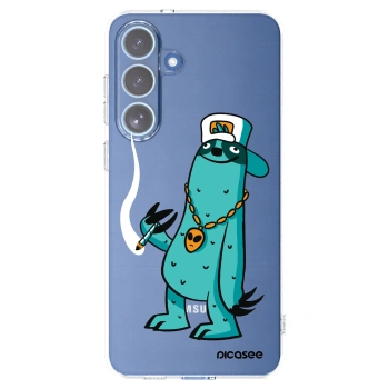 Picasee silikonový průhledný obal pro Samsung Galaxy S25 FE 5G - Earth - Je mi fajn