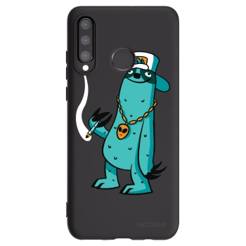 Picasee silikonový černý obal pro Huawei P30 Lite - Earth - Je mi fajn