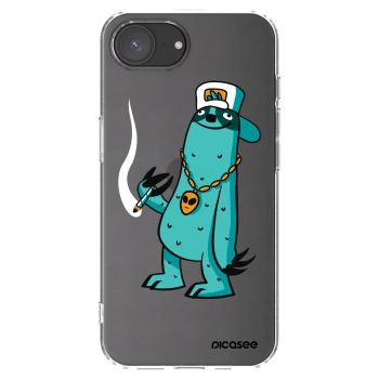 Picasee silikonový průhledný obal pro Apple iPhone 17e - Earth - Je mi fajn