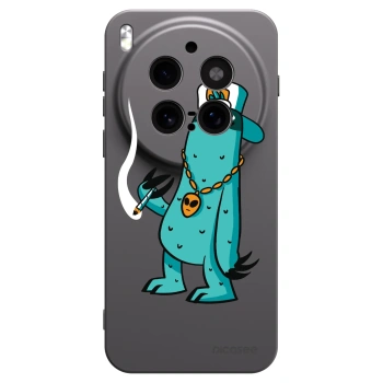 Picasee silikonový černý obal pro Vivo X300 Pro - Earth - Je mi fajn