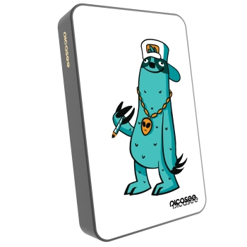 Picasee Powerbanka s MagSafe 10 000 mAh Šedá - Earth - Je mi fajn