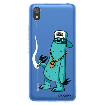 Picasee silikonový průhledný obal pro Xiaomi Redmi 7A - Earth - Je mi fajn