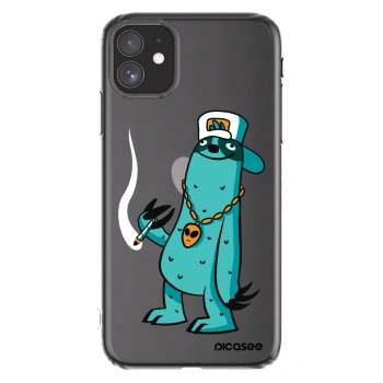 Picasee silikonový průhledný obal pro Apple iPhone 11 - Earth - Je mi fajn