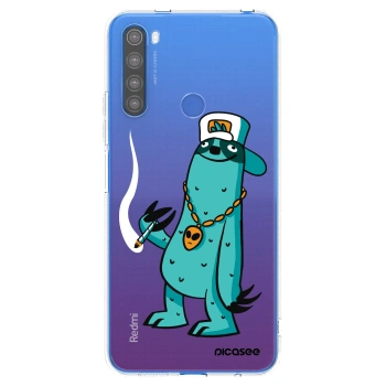 Picasee silikonový průhledný obal pro Xiaomi Redmi Note 8T - Earth - Je mi fajn