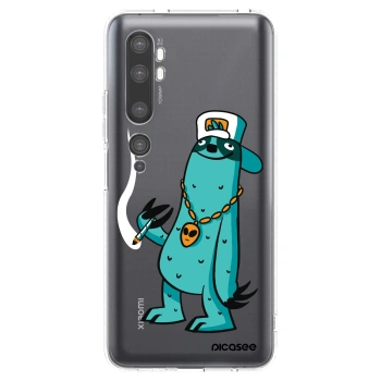 Picasee silikonový průhledný obal pro Xiaomi Mi Note 10 (Pro) - Earth - Je mi fajn