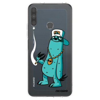 Picasee silikonový průhledný obal pro Huawei P40 Lite E - Earth - Je mi fajn