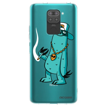 Picasee silikonový černý obal pro Xiaomi Redmi Note 9 - Earth - Je mi fajn