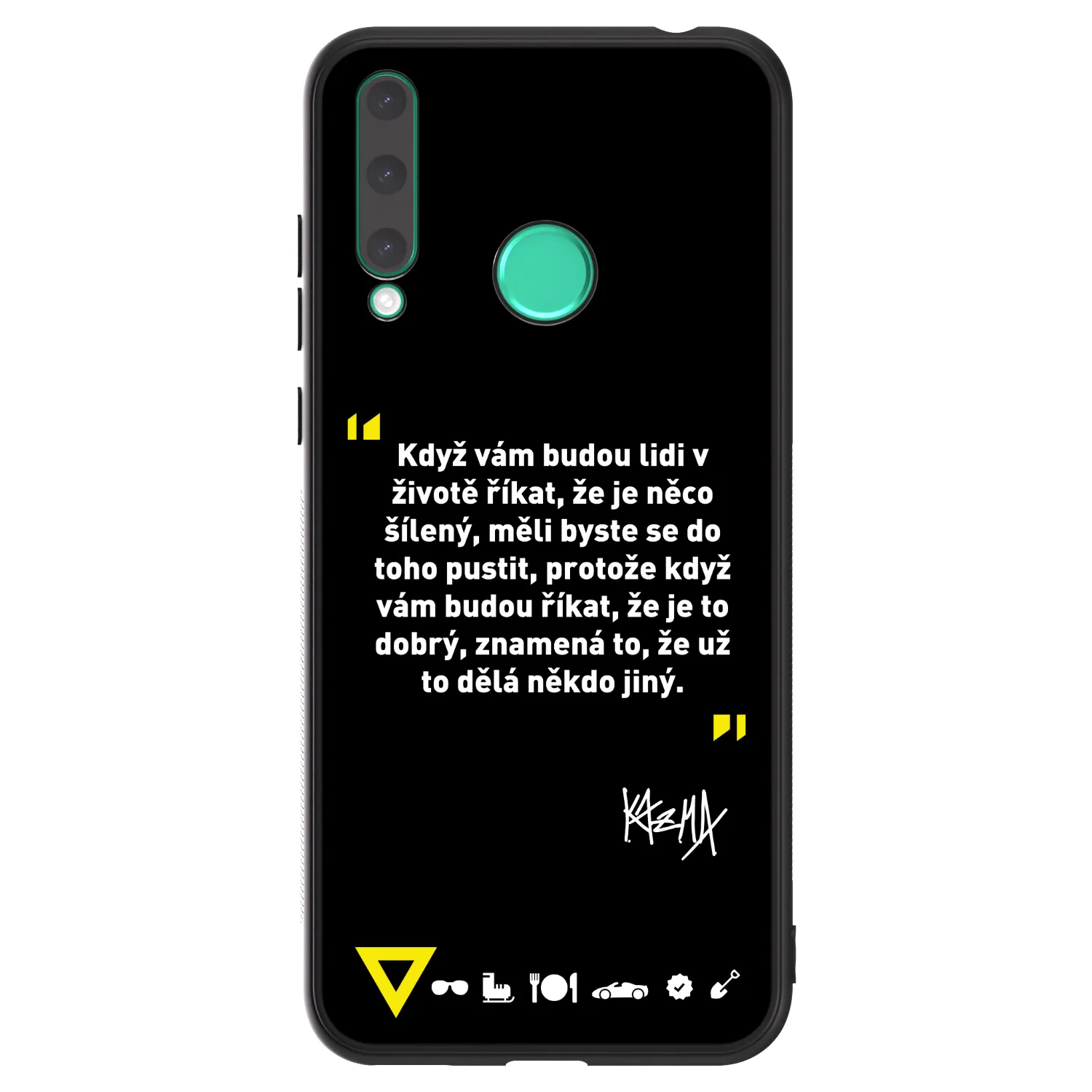 Picasee ULTIMATE CASE pro Honor 20 Lite - Kazma - MĚLI BYSTE SE DO TOHO PUSTIT