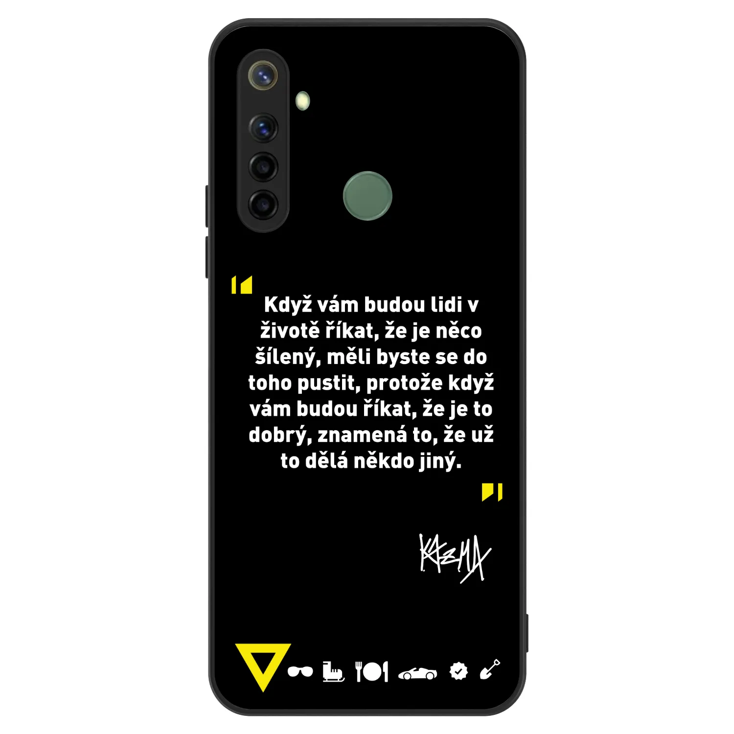 Picasee ULTIMATE CASE pro Realme 6i - Kazma - MĚLI BYSTE SE DO TOHO PUSTIT