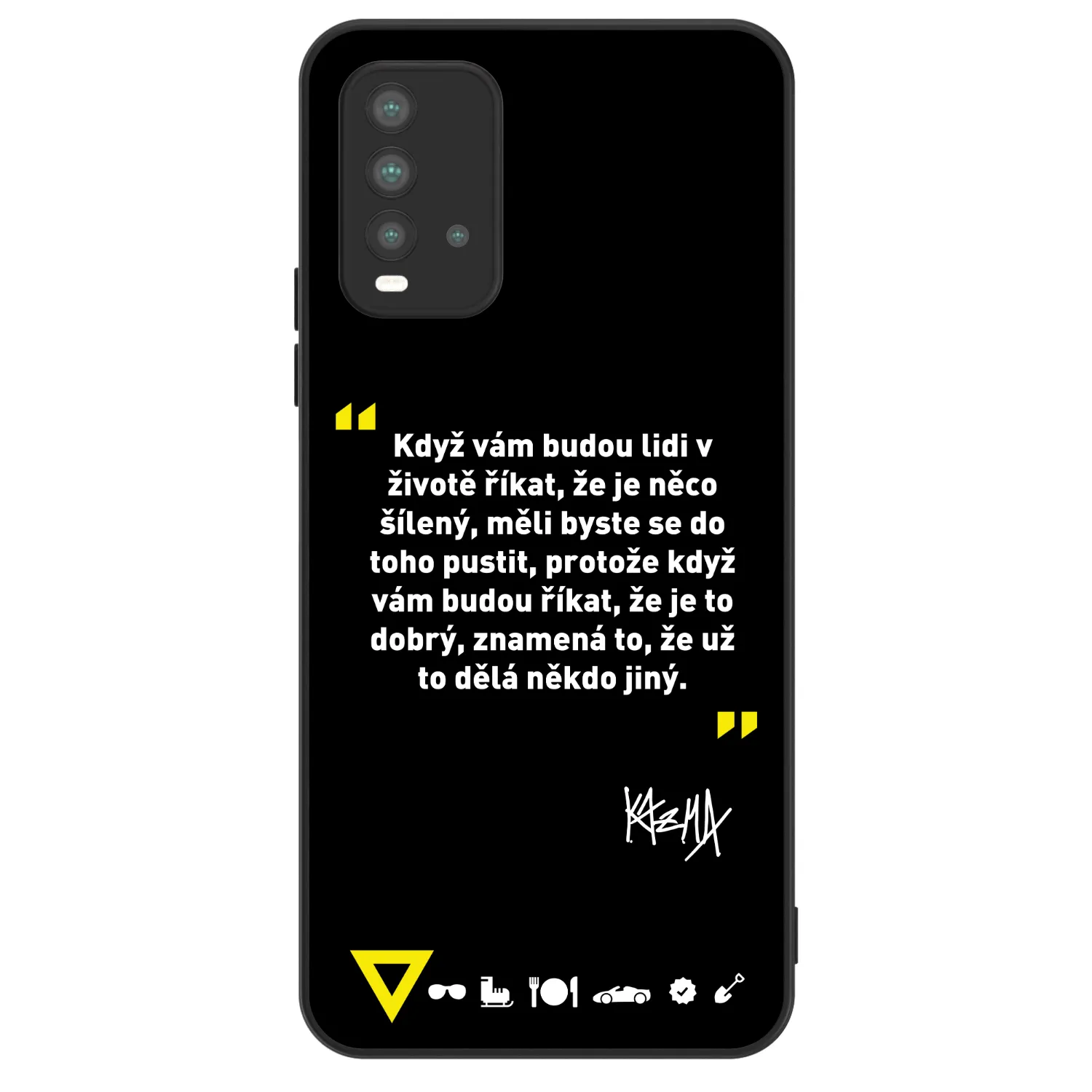 Picasee ULTIMATE CASE pro Xiaomi Redmi 9T - Kazma - MĚLI BYSTE SE DO TOHO PUSTIT