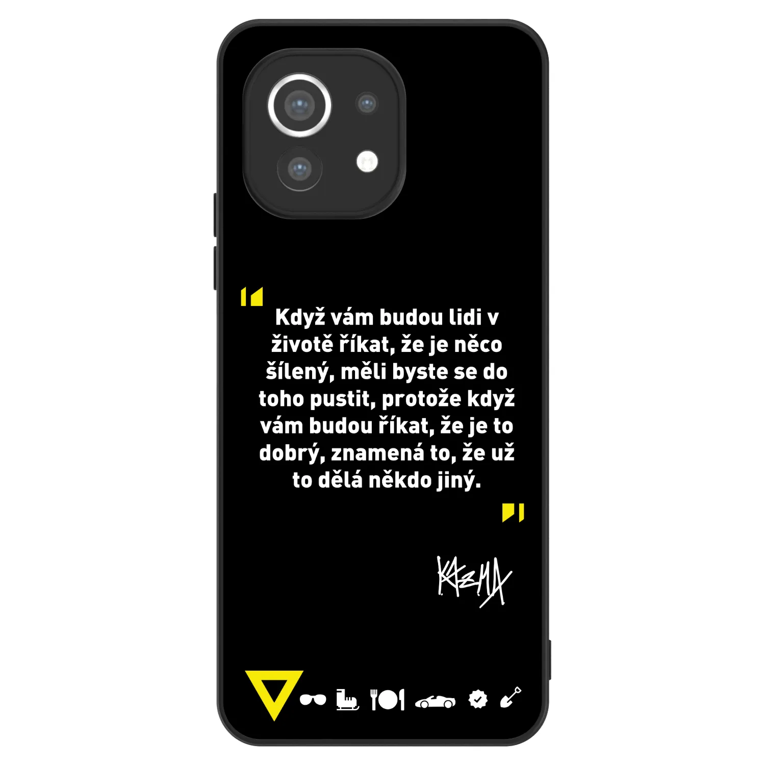 Picasee ULTIMATE CASE pro Xiaomi Mi 11 - Kazma - MĚLI BYSTE SE DO TOHO PUSTIT