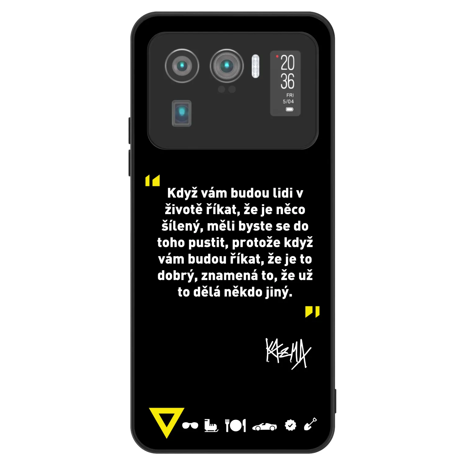 Picasee ULTIMATE CASE pro Xiaomi Mi 11 Ultra - Kazma - MĚLI BYSTE SE DO TOHO PUSTIT