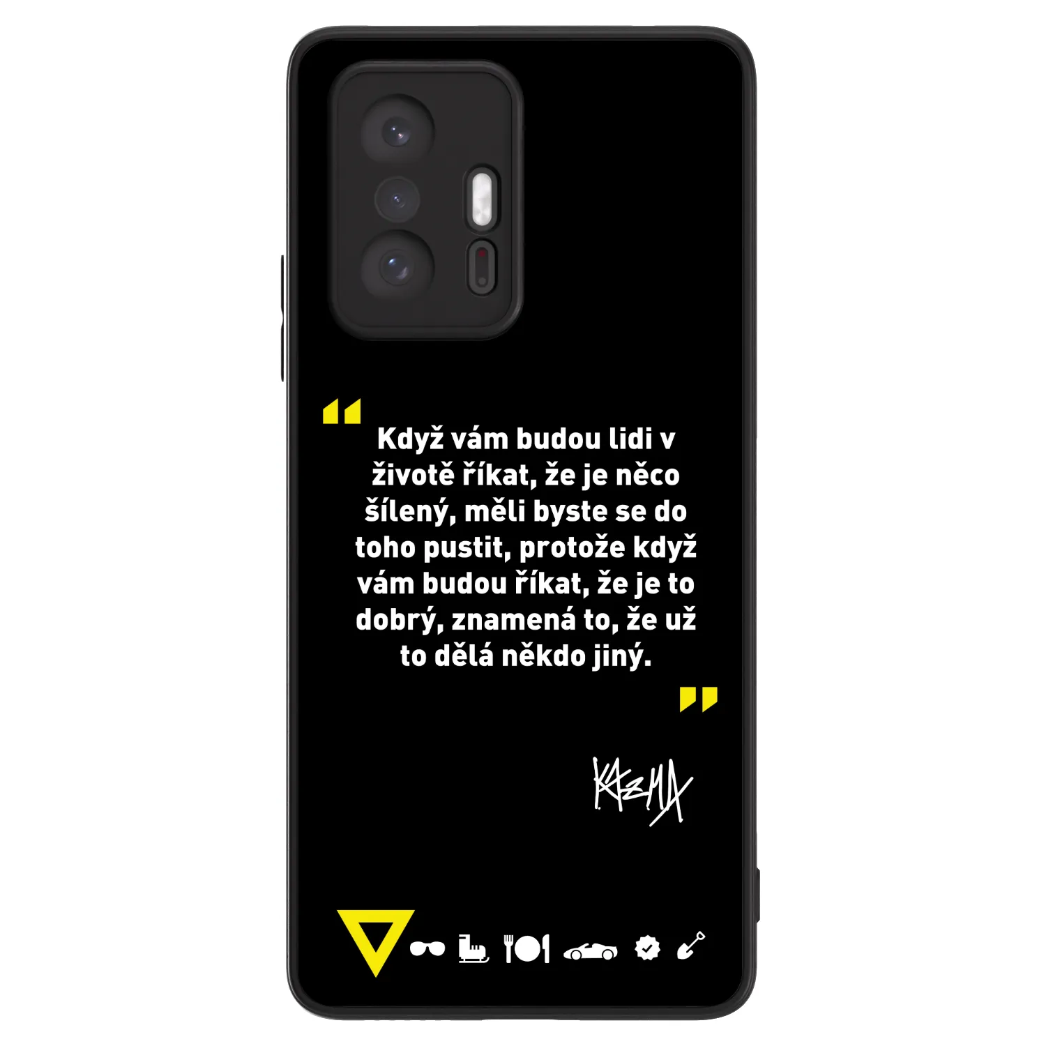 Picasee ULTIMATE CASE pro Xiaomi 11T - Kazma - MĚLI BYSTE SE DO TOHO PUSTIT