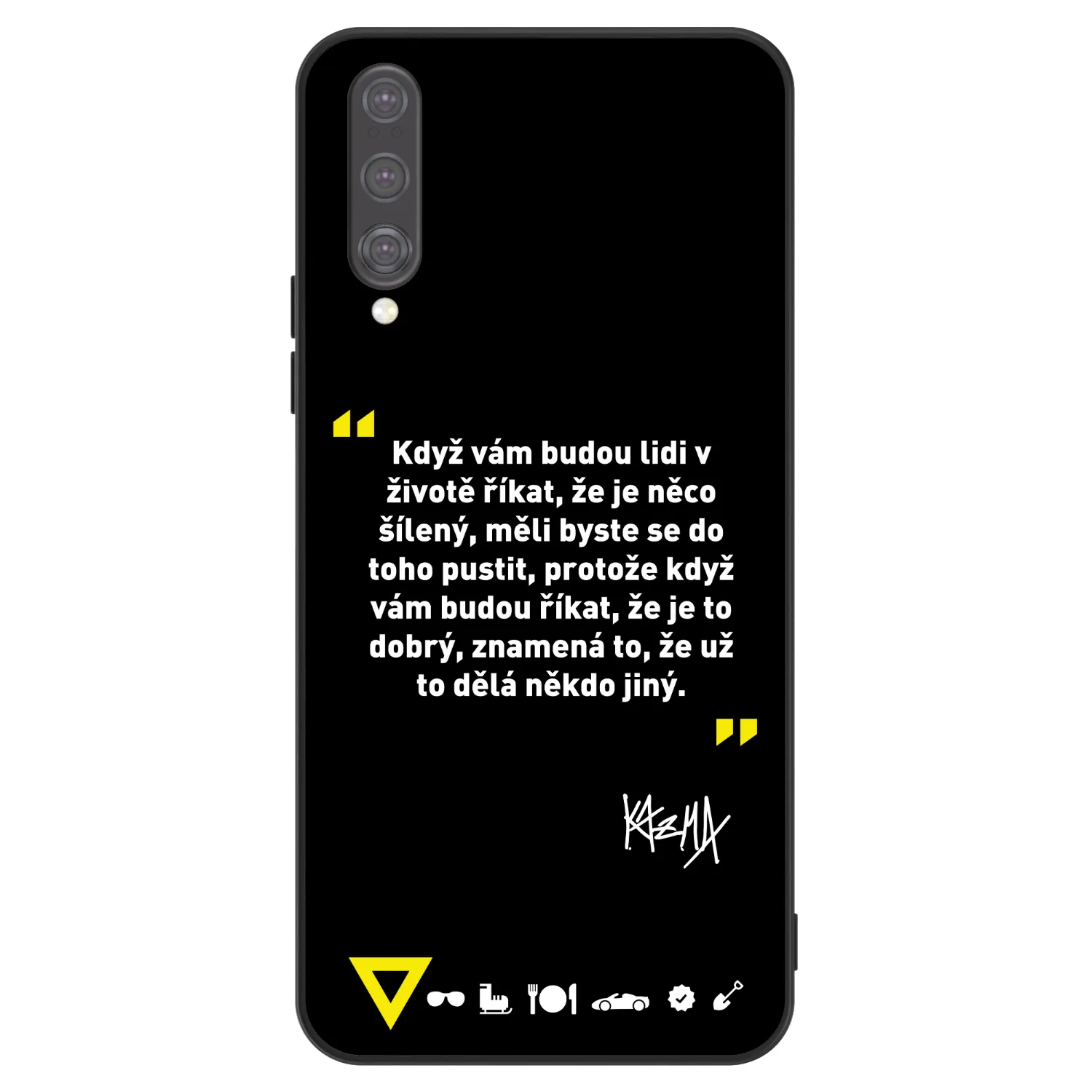 Picasee ULTIMATE CASE pro Huawei P20 Pro - Kazma - MĚLI BYSTE SE DO TOHO PUSTIT
