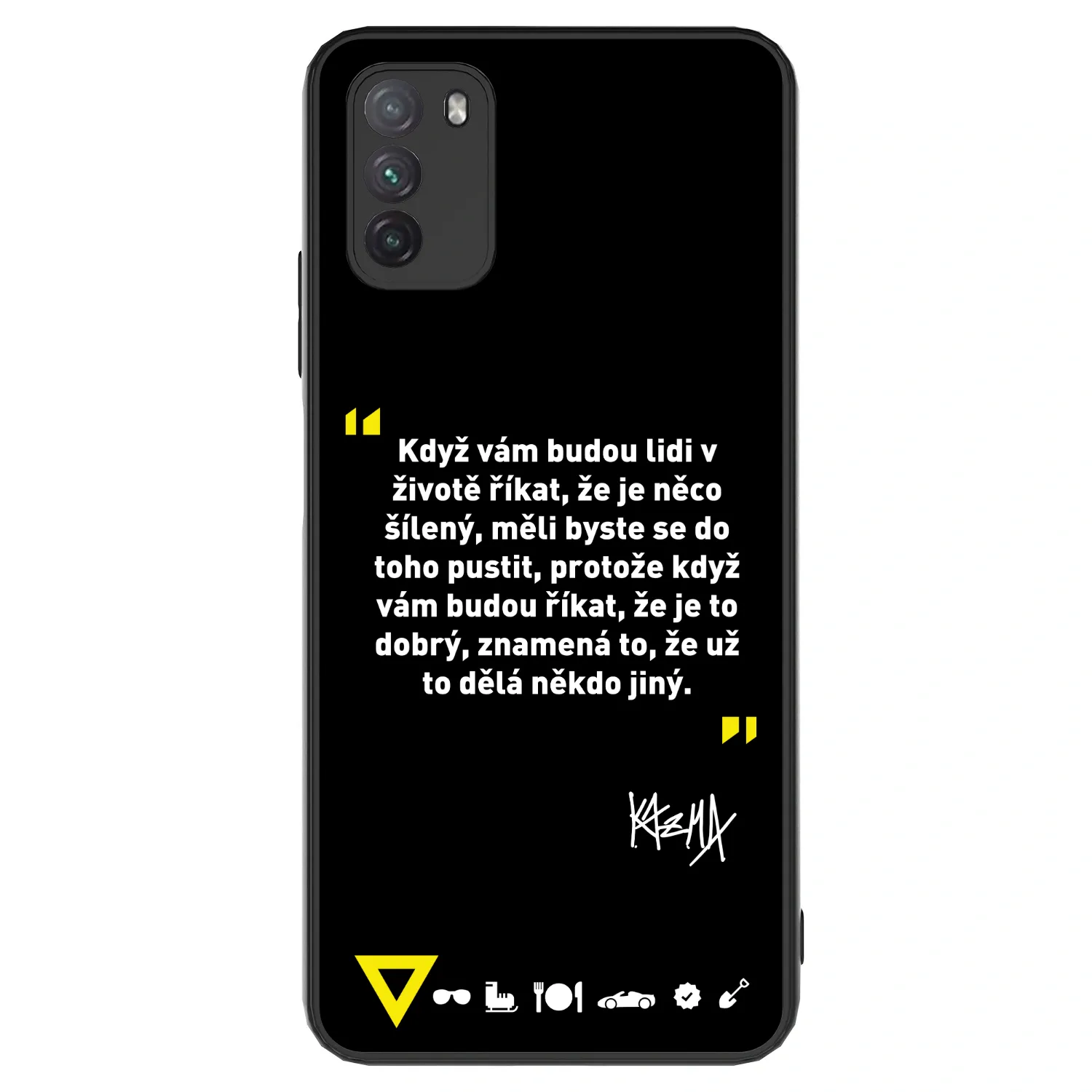 Picasee ULTIMATE CASE pro Xiaomi Poco M3 - Kazma - MĚLI BYSTE SE DO TOHO PUSTIT