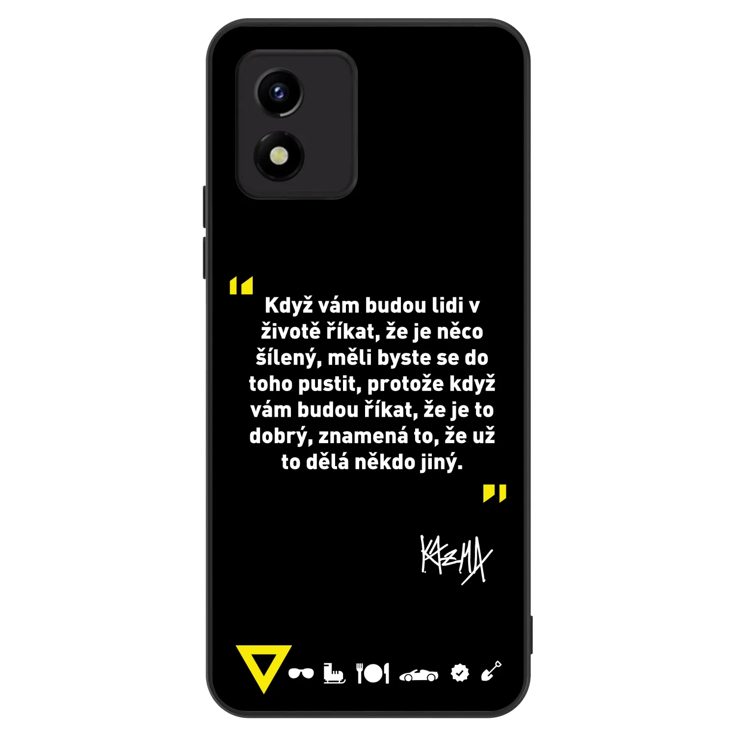 Picasee ULTIMATE CASE pro Vivo Y01 - Kazma - MĚLI BYSTE SE DO TOHO PUSTIT